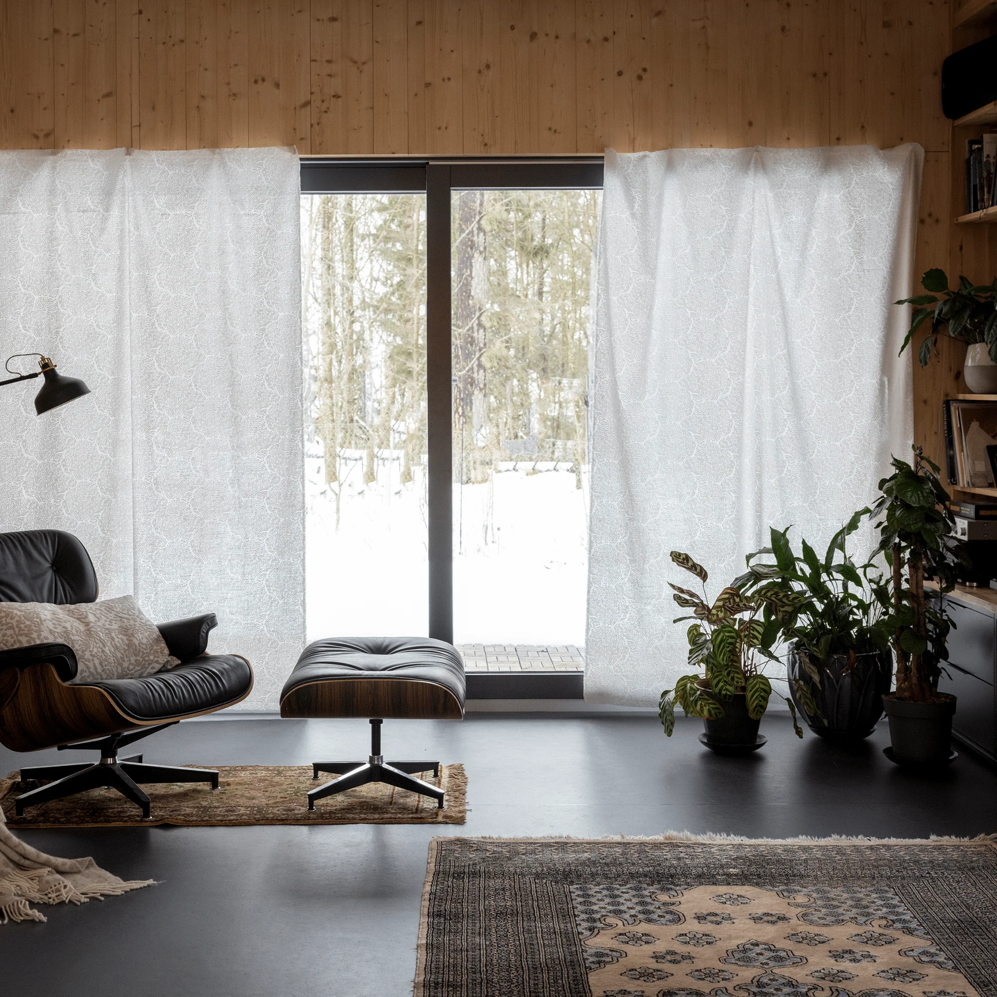 Jäkälä Puuvillakangas Verholaatu - Image 4