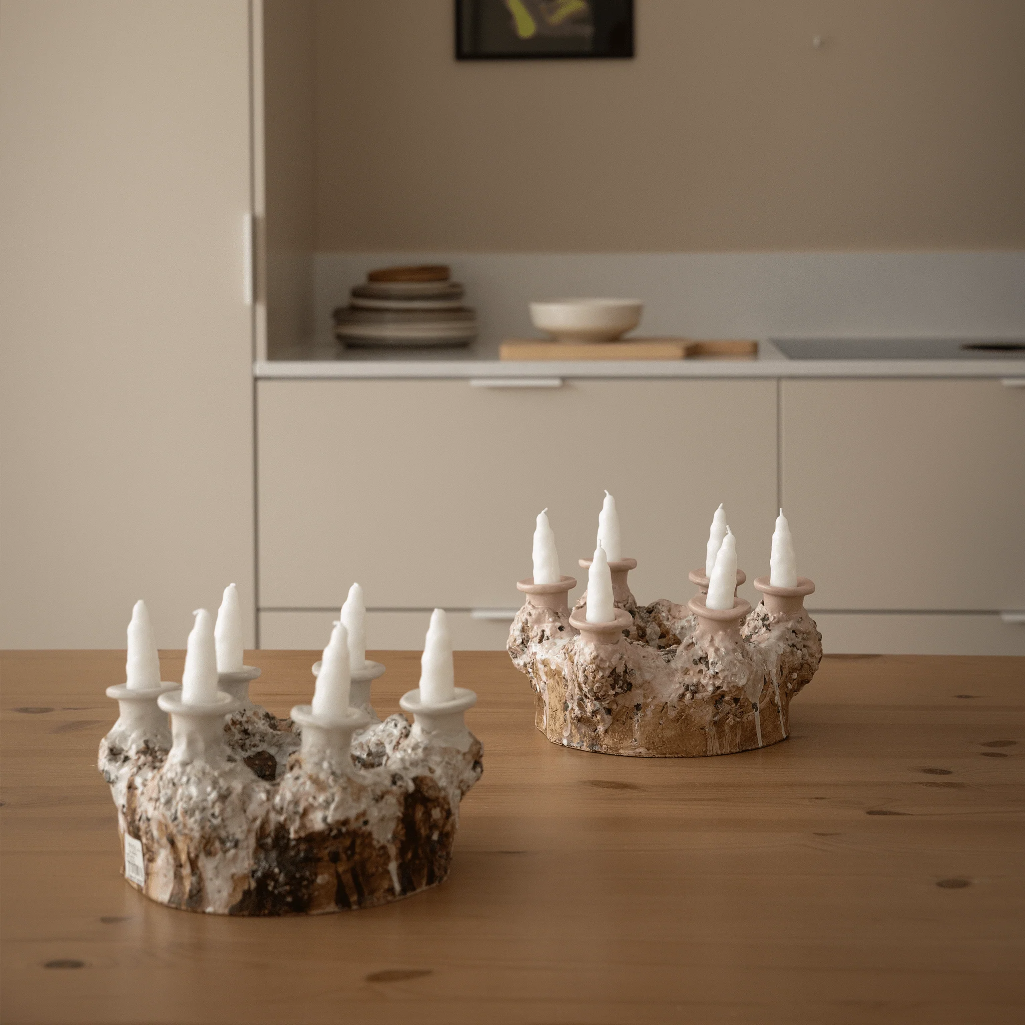 Kaamoskivi Art Kynttelikkö Kuusihaarainen - Image 3