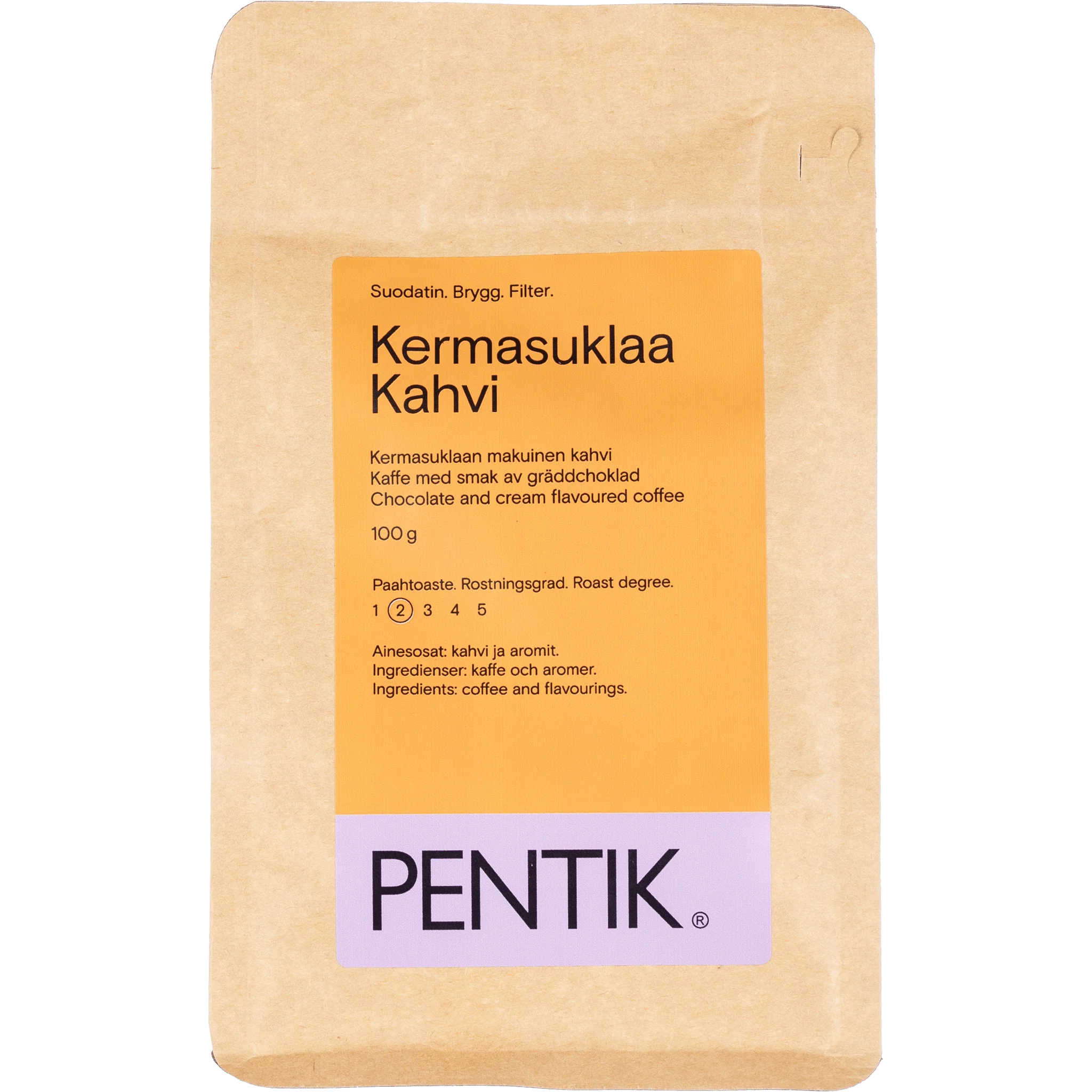 Kerma-Suklaa Kahvi