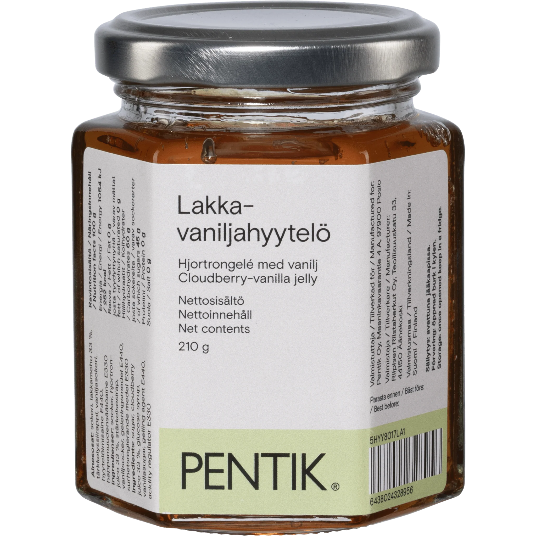 Lakka-Vaniljahyytelö