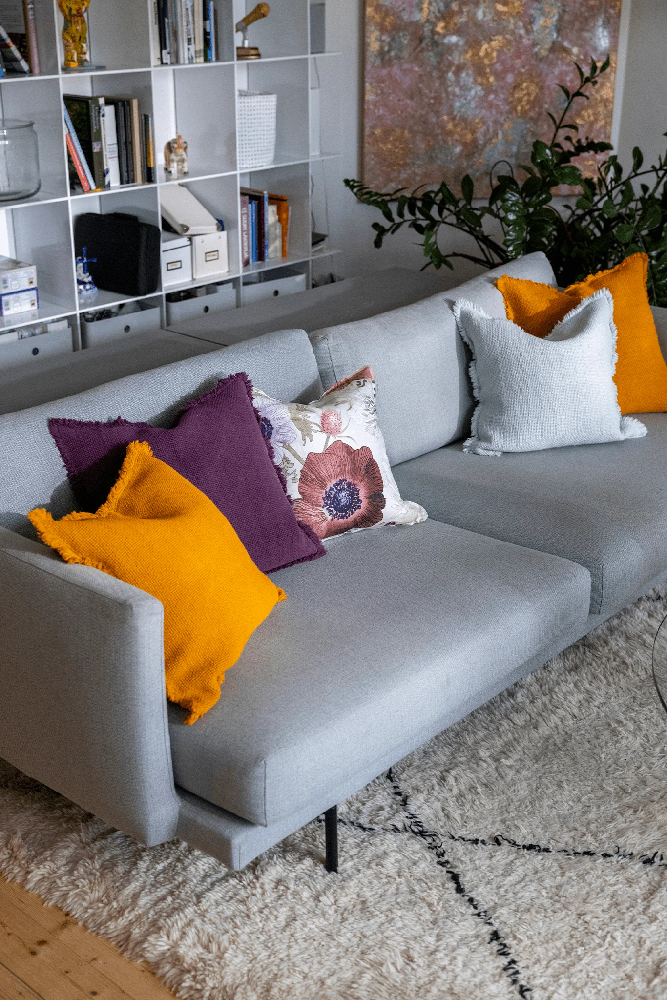 Leinikki Tyynynpäällinen Puuvilla-pellava - Image 4