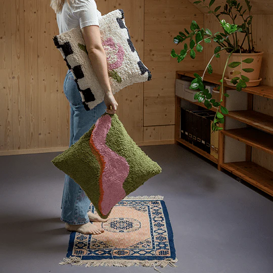 Talvikki Tuftattu Ryijytyynynpäällinen - Image 4