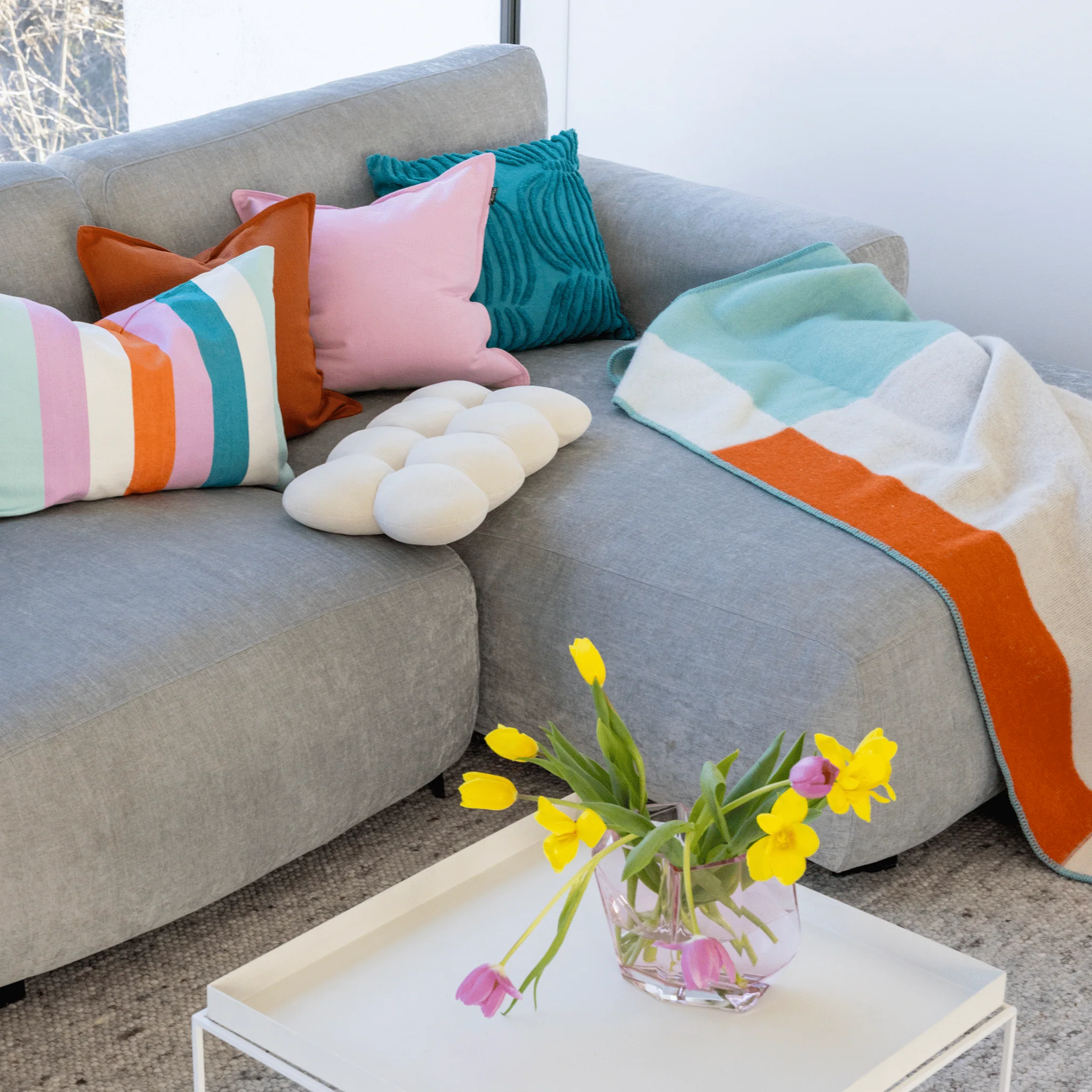 Vilja Tuftattu Tyynynpäällinen - Image 3